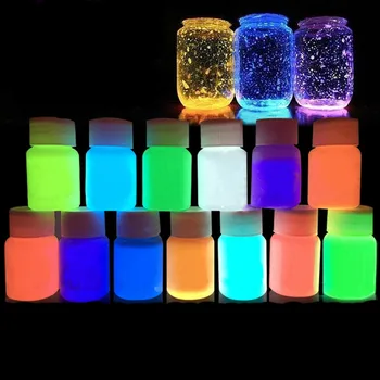 12 Colors 10 grams Eco-friendly Without Radiation Neon Phosphor Powder Dust Luminous Pigment Fluorescent Powder Glow in the Dark
12 Colors 10 grams Eco-friendly Without Radiation Neon Phosphor Powder Dust Luminous Pigment Fluorescent Powder Glow in the Dark