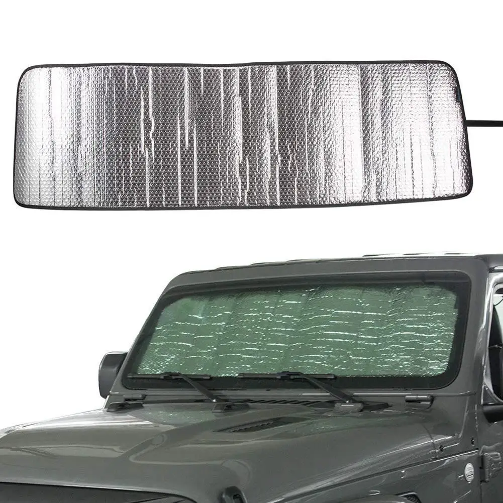 Auto Car Front Windshield SunShade Sun Shade for 2018 2019 Jeep Wrangler Sahara Rubicon JL JLU 2 Door & 4 Door Sun Visor Mat
Auto Car Front Windshield SunShade Sun Shade for 2018 2019 Jeep Wrangler Sahara Rubicon JL JLU 2 Door & 4 Door Sun Visor Mat