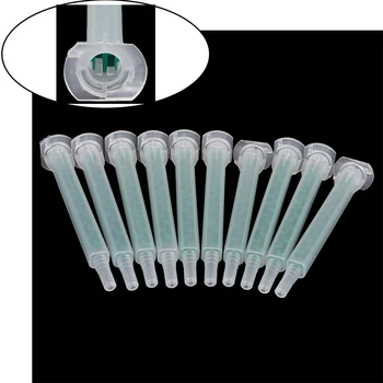 10pcs Resin AB Glue Gun Static Mixer Mixing Tube Mixing Nozzle Syringe Set 83mm for Two Component Liquid Mixing Machine
10pcs Resin AB Glue Gun Static Mixer Mixing Tube Mixing Nozzle Syringe Set 83mm for Two Component Liquid Mixing Machine