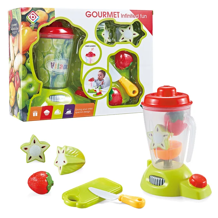 Children'S Educational Play House Toys Emulational Fruit Juice Machine Juice Extractor Set DIY Toy with Light And Music
Children'S Educational Play House Toys Emulational Fruit Juice Machine Juice Extractor Set DIY Toy with Light And Music