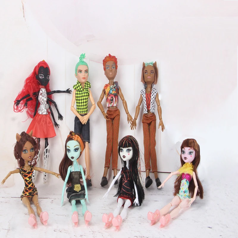 Новые стильные Забавные куклы Monster High подвижные шарнирные женские и мужские