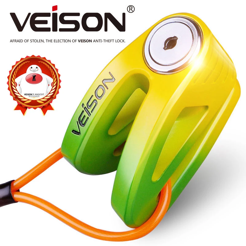 VEISON Alloy Bicycle Lock Motorcycle Quad Lock Scooter Disc Brake Bike Lock Cycling MTB Road Anti-theft Bicycle Accessories
VEISON Alloy Bicycle Lock Motorcycle Quad Lock Scooter Disc Brake Bike Lock Cycling MTB Road Anti-theft Bicycle Accessories