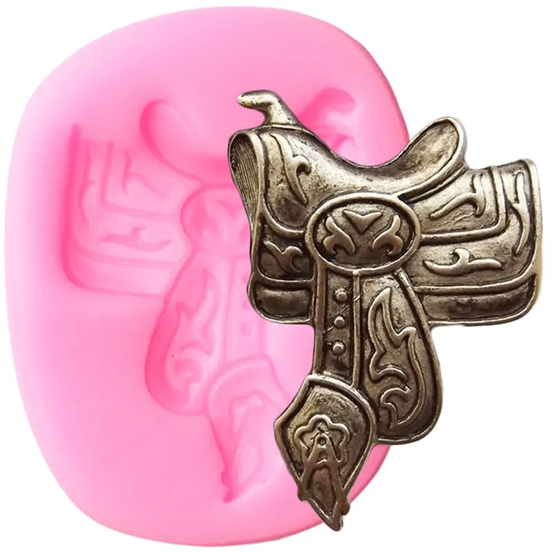 3D Horse Saddle Silicone Molds Cupcake Topper Fondant Mold DIY Baking Cake Decorating Tools Polymer Clay Candy Chocolate Moulds
3D Horse Saddle Silicone Molds Cupcake Topper Fondant Mold DIY Baking Cake Decorating Tools Polymer Clay Candy Chocolate Moulds