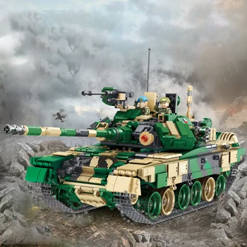 1773 pcs Military Series Main Battle Tank T-90 Model Building Blocks Compatible Soldier Model Figures Bricks Toys For Boys
1773 pcs Military Series Main Battle Tank T-90 Model Building Blocks Compatible Soldier Model Figures Bricks Toys For Boys