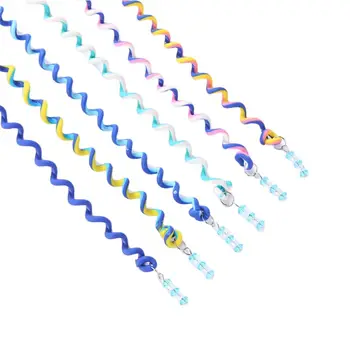 6Pcs Children Girls Kids Spiral Hair Styling Twister Clips Cute Rainbow Color Braider Tool Elastic Headband Accessory with Beads
6Pcs Children Girls Kids Spiral Hair Styling Twister Clips Cute Rainbow Color Braider Tool Elastic Headband Accessory with Beads