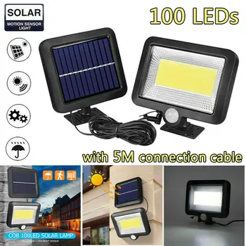 Solar lights motion Outdoor Waterproof IP65 Garden Light street Wall solar Lamp security lights split mount 5M cable spotlight
Solar lights motion Outdoor Waterproof IP65 Garden Light street Wall solar Lamp security lights split mount 5M cable spotlight