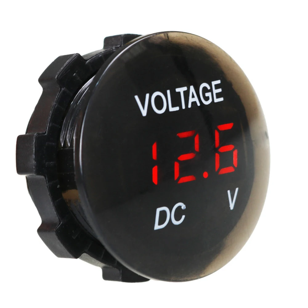 DC 12V-24V Car Motorcycle voltmeter LED Panel Digital Voltage Meter Display Voltmeter Type
DC 12V-24V Car Motorcycle voltmeter LED Panel Digital Voltage Meter Display Voltmeter Type