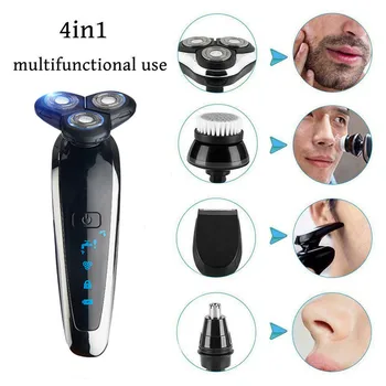 4D Waterproof 4 In 1 Men Power Display Professional Electric Shaver USB Fast Charging Electric Shaving Beard Machine Razor
4D Waterproof 4 In 1 Men Power Display Professional Electric Shaver USB Fast Charging Electric Shaving Beard Machine Razor
