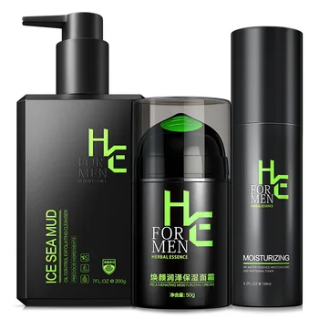 HE Men's Refreshing Facial Cleanser Set Combination Control Oil To Blackhead Acne To Send Whitening Cleanser Skin Care Products
HE Men's Refreshing Facial Cleanser Set Combination Control Oil To Blackhead Acne To Send Whitening Cleanser Skin Care Products