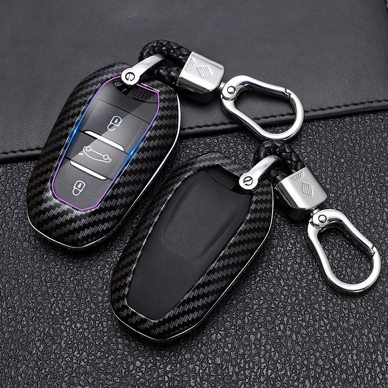 ABS Carbon Fiber Pattern Car Remote Key Case Cover For Peugeot 2008 3008 5008 For Citroen C4 C6 C3-XR Picasso DS3 DS4 DS5 DS6 
ABS Carbon Fiber Pattern Car Remote Key Case Cover For Peugeot 2008 3008 5008 For Citroen C4 C6 C3-XR Picasso DS3 DS4 DS5 DS6