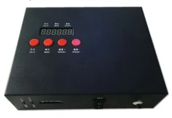 K-8000AC AC power synchronous automatic split full-color light bar controller with write address function Project lighting
K-8000AC AC power synchronous automatic split full-color light bar controller with write address function Project lighting