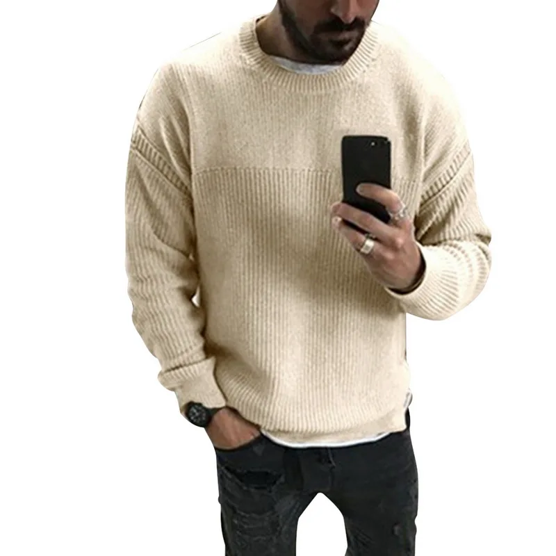 MJARTORIA Mens Fashion Slim Fit Long Sleeved Round Neck Pullover Sweater 2019 New Mens Autumn and Winter Casual Sweaters
MJARTORIA Mens Fashion Slim Fit Long Sleeved Round Neck Pullover Sweater 2019 New Mens Autumn and Winter Casual Sweaters