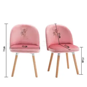 Net Red Dining Chair Nordic Makeup Chair Bedroom Girl Heart Princess Lovely Makeup Stool Nail Dressing Chair 
Net Red Dining Chair Nordic Makeup Chair Bedroom Girl Heart Princess Lovely Makeup Stool Nail Dressing Chair