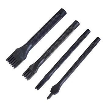 2020 4Pcs/Set DIY Leather Craft Pricking Irons Stitching Punch Round Hole Chisel Tool Leathercraft Punching Tool Set Hand Tools
2020 4Pcs/Set DIY Leather Craft Pricking Irons Stitching Punch Round Hole Chisel Tool Leathercraft Punching Tool Set Hand Tools