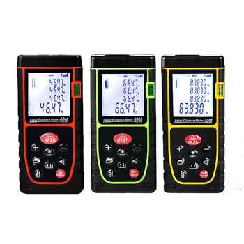 New Laser Distance Meter 40M Rangefinder Laser Tape Range Finder Build Measure Device Ruler Test Tool
New Laser Distance Meter 40M Rangefinder Laser Tape Range Finder Build Measure Device Ruler Test Tool