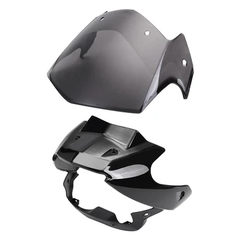 2x Motorcycle Windshield Panel Headlight Fairing for Yamaha YBR 125
2x Motorcycle Windshield Panel Headlight Fairing for Yamaha YBR 125