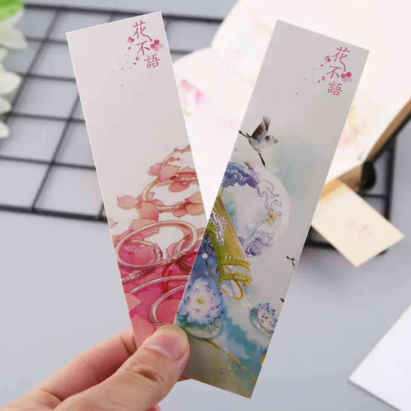 30pcs Creative Chinese Style Paper Bookmarks Painting Cards Retro Beautiful Boxed Bookmark Commemorative Gifts
30pcs Creative Chinese Style Paper Bookmarks Painting Cards Retro Beautiful Boxed Bookmark Commemorative Gifts