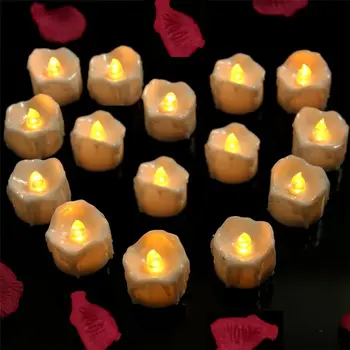 Boxed 12 Packs LED Flameless Votive Tea Lights Candle for Wedding Dripping Wax Design with Timer for Home Party Decoration
Boxed 12 Packs LED Flameless Votive Tea Lights Candle for Wedding Dripping Wax Design with Timer for Home Party Decoration