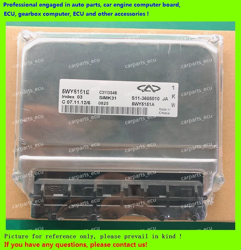 For car engine computer board/Qirui ECU/Electronic Control Unit/Car PC/5WY5151E S11-3605010JA/5WY5151A
For car engine computer board/Qirui ECU/Electronic Control Unit/Car PC/5WY5151E S11-3605010JA/5WY5151A
