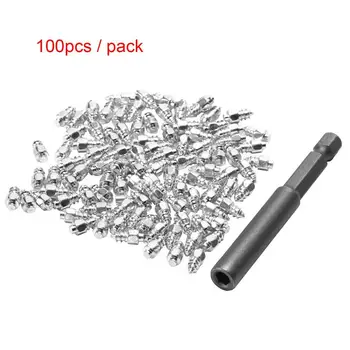 100 Pcs Stud Screw 9mm + 1 Pc Drill Sleeve Auto Car SUV ATV Anti-Slip Screw Stud Wheel Tyre Snow Tire Spikes Trim 
100 Pcs Stud Screw 9mm + 1 Pc Drill Sleeve Auto Car SUV ATV Anti-Slip Screw Stud Wheel Tyre Snow Tire Spikes Trim