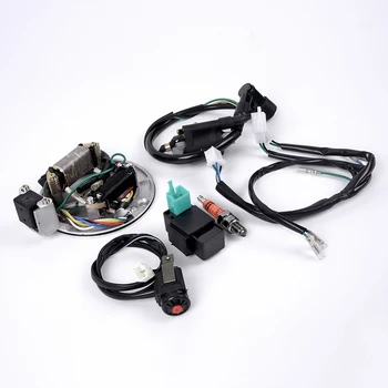 For 50-125cc CDI Coil Set Spark Plug Universal Accessories Engine Wiring Useful
For 50-125cc CDI Coil Set Spark Plug Universal Accessories Engine Wiring Useful