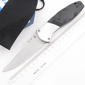 JUFULE OEM 581 Real D2 blade Aluminium G10 handle folding hunting camp Pocket outdoor Survival kitchen EDC Tool Tactical knife
JUFULE OEM 581 Real D2 blade Aluminium G10 handle folding hunting camp Pocket outdoor Survival kitchen EDC Tool Tactical knife