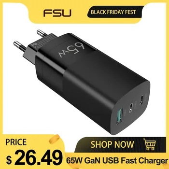 65W GaN USB Fast Charger Quick Charge 3.0 For iPhone 11 PD 3.0 US Plug Support FCP AFC SCP QC 3.0 For Samsung S10 Xiaomi EU Plug 
65W GaN USB Fast Charger Quick Charge 3.0 For iPhone 11 PD 3.0 US Plug Support FCP AFC SCP QC 3.0 For Samsung S10 Xiaomi EU Plug
