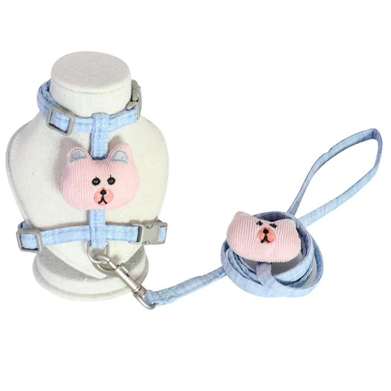 Cat Harness with Leash Small Dogs Puppy Harness Outdoor Walking Adjustable Trackion Rope for Small Pets Dogs Cats Chest Straps
Cat Harness with Leash Small Dogs Puppy Harness Outdoor Walking Adjustable Trackion Rope for Small Pets Dogs Cats Chest Straps
