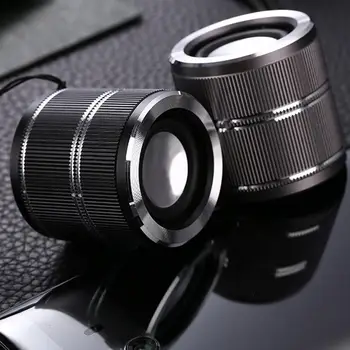 New Mini Speaker Wireless Connection Speaker Outdoor Portable Speaker Built-in Lithium Battery Metal Body Full-range Speaker
New Mini Speaker Wireless Connection Speaker Outdoor Portable Speaker Built-in Lithium Battery Metal Body Full-range Speaker