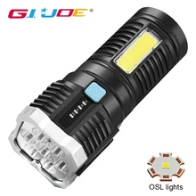 7*OSL Lamp Bead Super Bright Led Flashlight Rechargeable Outdoor Multi-function Long-range Flashlight Battery Display COB Light
7*OSL Lamp Bead Super Bright Led Flashlight Rechargeable Outdoor Multi-function Long-range Flashlight Battery Display COB Light