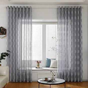 Semi Sheer Voile Light Filtering Window Curtain Grommet Panels For Bedroom Living Room Nordic simple Tulle Curtains Home Decor
Semi Sheer Voile Light Filtering Window Curtain Grommet Panels For Bedroom Living Room Nordic simple Tulle Curtains Home Decor
