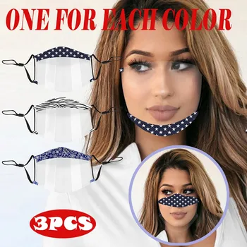 3pc 2020 Transparent Protection Face Mask Adults Visual Mask Clear Window Visible Expression Masks Reusable Special Mask Mondkap
3pc 2020 Transparent Protection Face Mask Adults Visual Mask Clear Window Visible Expression Masks Reusable Special Mask Mondkap