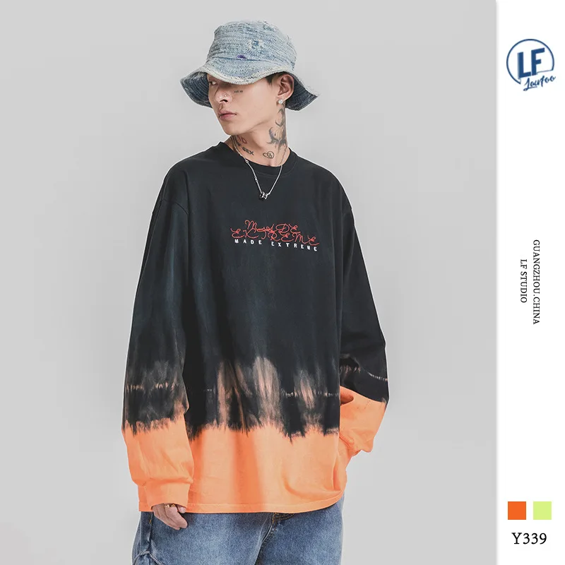 Lawfoo2020 Spring And Summer New Style Origional National Trends Men'S Wear Retro Tie-dye Gradient Color Cool MEN'S Long-sleeved
Lawfoo2020 Spring And Summer New Style Origional National Trends Men'S Wear Retro Tie-dye Gradient Color Cool MEN'S Long-sleeved