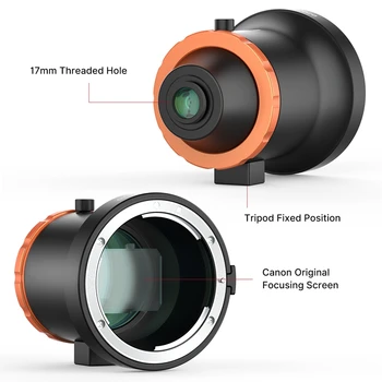 Ulanzi DOF 2020 17MM Thread DSLR Lens Adapter Ring With Canon EF Mount suit for Full Frame Lens
Ulanzi DOF 2020 17MM Thread DSLR Lens Adapter Ring With Canon EF Mount suit for Full Frame Lens