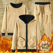 2021 Winter Thick Warm Lamb Wool Tracksuit Men Hooded Running Sets Hoodies Jacket+Pants Casual Sweat Sportswear Jogging Suits
2021 Winter Thick Warm Lamb Wool Tracksuit Men Hooded Running Sets Hoodies Jacket+Pants Casual Sweat Sportswear Jogging Suits