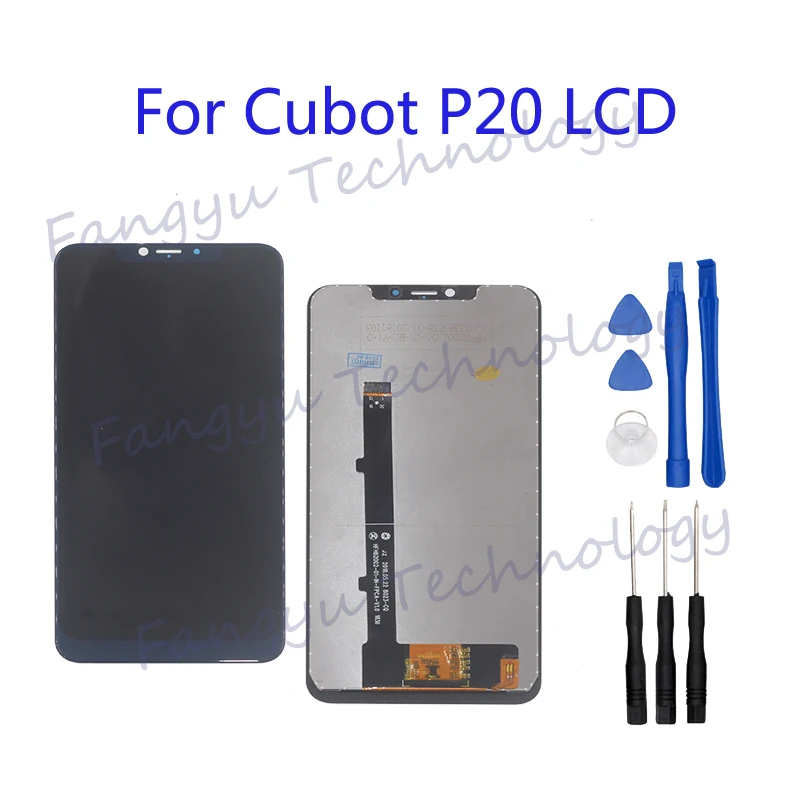 6.18-inch For Cubot P20 LCD display touch screen digital converter screen replacement For Cubot P20 phone repair parts+tool
6.18-inch For Cubot P20 LCD display touch screen digital converter screen replacement For Cubot P20 phone repair parts+tool