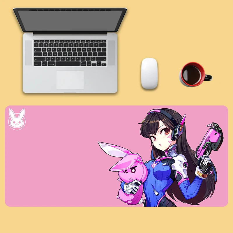 70cm Game Mouse Pad OW D.va DVA Gaming Mouse Mat Sweet Girls Pink Ergonomic Rubber Mousepad Cosplay Props
70cm Game Mouse Pad OW D.va DVA Gaming Mouse Mat Sweet Girls Pink Ergonomic Rubber Mousepad Cosplay Props