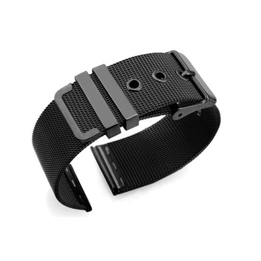 Ремешок сменный из нержавеющей стали для Ticwatch 2 /Ticwatch e металлический браслет