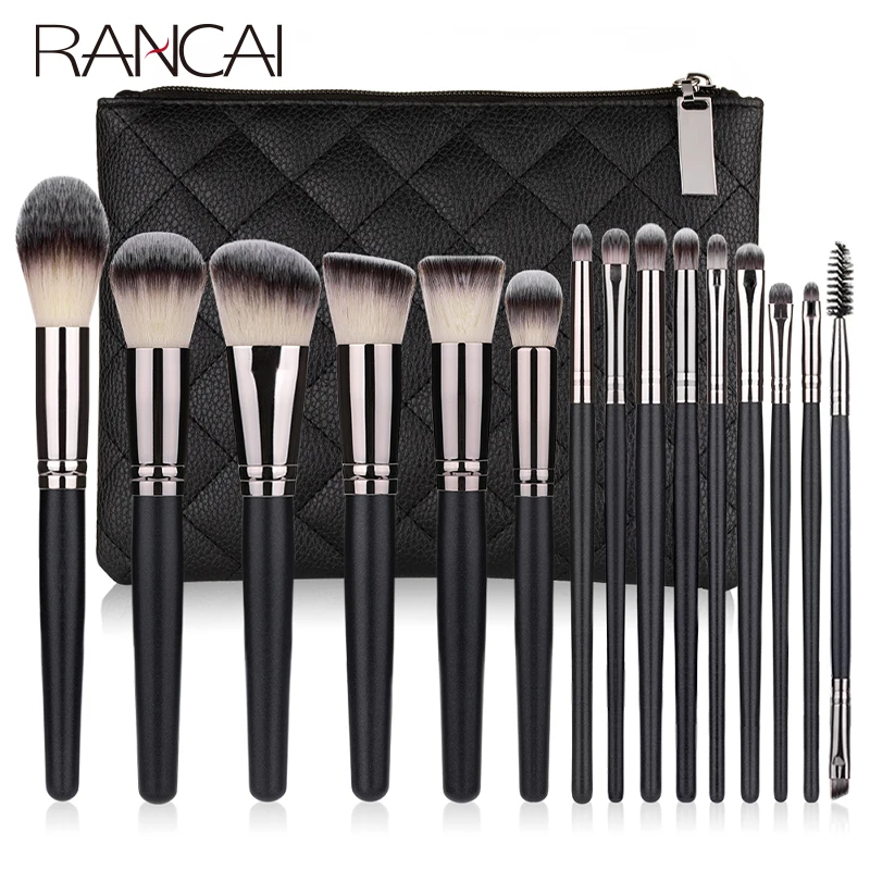 RANCAI 10/15pcs Professiona Make-up Brushes Powder Foundation Eyeshadow Make Up Brushes Set Cosmetic Brushes Soft Synthetic Hair
RANCAI 10/15pcs Professiona Make-up Brushes Powder Foundation Eyeshadow Make Up Brushes Set Cosmetic Brushes Soft Synthetic Hair