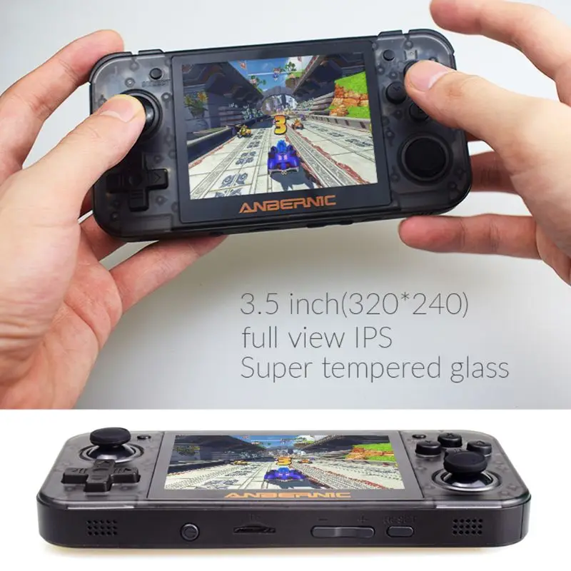 RG350 Retro Game Console 64bit Handheld Console 3.5 Inch IPS Screen Dual-core 28TE
RG350 Retro Game Console 64bit Handheld Console 3.5 Inch IPS Screen Dual-core 28TE
