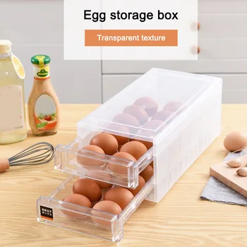 24 Grid Large Capacity Refrigerator Food Dumplings Eggs Airtight Storage Container Plastic Box Space-saving Eggs Boxes Organizer
24 Grid Large Capacity Refrigerator Food Dumplings Eggs Airtight Storage Container Plastic Box Space-saving Eggs Boxes Organizer