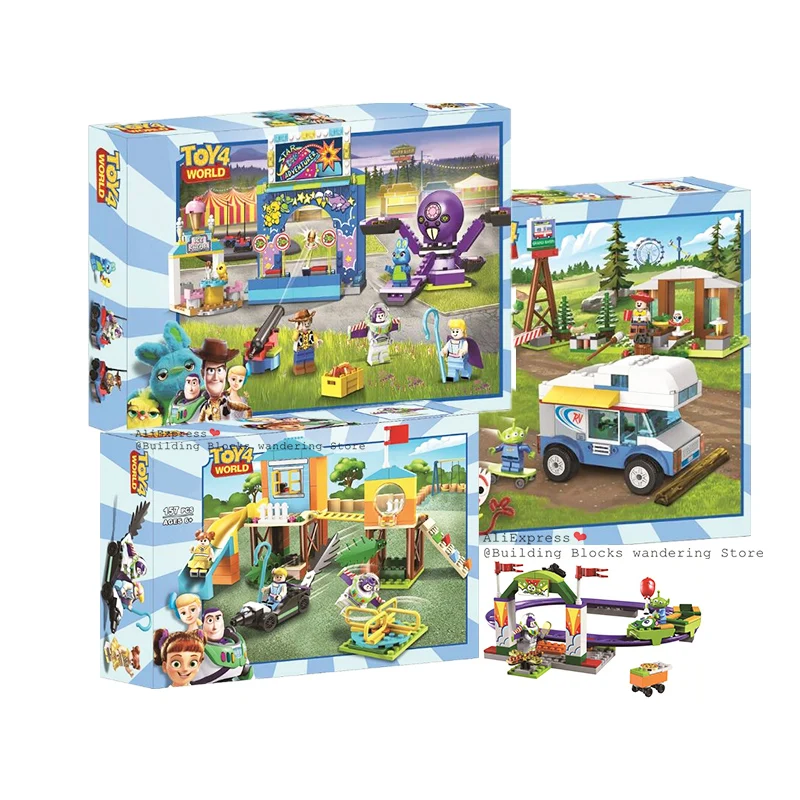 2020 NEW Toys Story 4 Buzz Lightyear Woody Division Series Conf Duke Capo's stunt legoinglys Building Block bricks
2020 NEW Toys Story 4 Buzz Lightyear Woody Division Series Conf Duke Capo's stunt legoinglys Building Block bricks