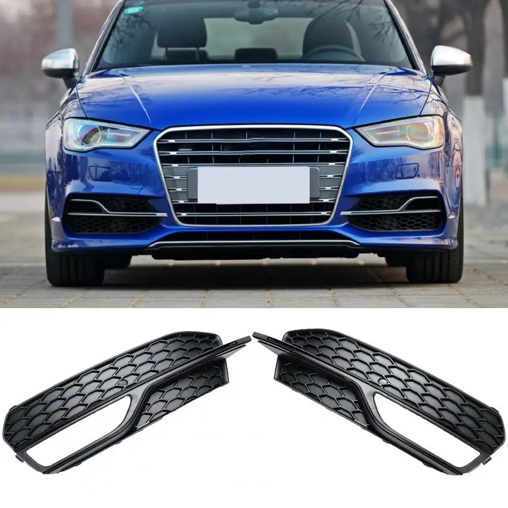 Fog Lamp Cover Robust Skillfully ABS L/R Fog Light Cover with Black Trim Strip 8V3807681G 8V3807682G for Audi A3 Sport Version S
Fog Lamp Cover Robust Skillfully ABS L/R Fog Light Cover with Black Trim Strip 8V3807681G 8V3807682G for Audi A3 Sport Version S