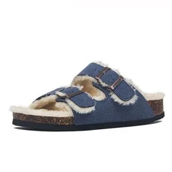 New Autumn Winter Warm Cork Slippers Man Sandals Casual Double Buckle Clogs Sandalias Men Slip on Flip Flops Flat Shoes Eu 35-45
New Autumn Winter Warm Cork Slippers Man Sandals Casual Double Buckle Clogs Sandalias Men Slip on Flip Flops Flat Shoes Eu 35-45