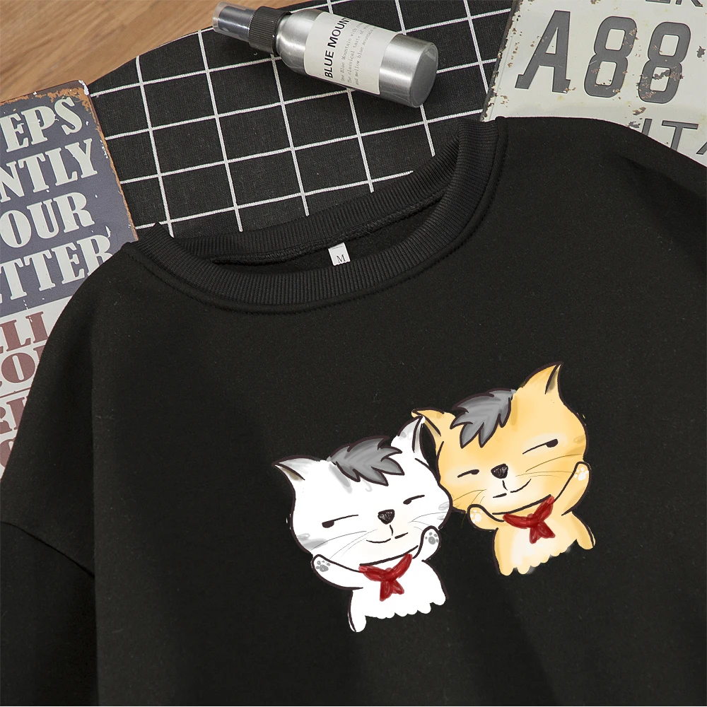 Korean Streetwear Oversized Hoodie Women Ullzang Funny Cat Cartoon Graphic Sweatshirt Harajuku Long-sleeved Casual Pullover
Korean Streetwear Oversized Hoodie Women Ullzang Funny Cat Cartoon Graphic Sweatshirt Harajuku Long-sleeved Casual Pullover