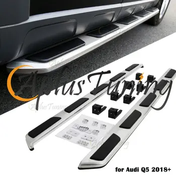 Fit For AUDI Q5 2018 2019 Running Boards Aluminum Side Steps Footboard 2pcs 
Fit For AUDI Q5 2018 2019 Running Boards Aluminum Side Steps Footboard 2pcs