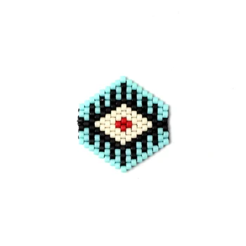 FAIRYWOO 10Pcs/lot Miyuki Beaded Evil Eye Charms For Jewelry Making Handmade Steampunk Handmade Accessories Wholesale Lots Bulk
FAIRYWOO 10Pcs/lot Miyuki Beaded Evil Eye Charms For Jewelry Making Handmade Steampunk Handmade Accessories Wholesale Lots Bulk