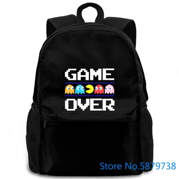 Pac- Game Over Classic Official Pac Namco Arcade Game Black Mens New Mens Spring women men backpack laptop travel school
Pac- Game Over Classic Official Pac Namco Arcade Game Black Mens New Mens Spring women men backpack laptop travel school