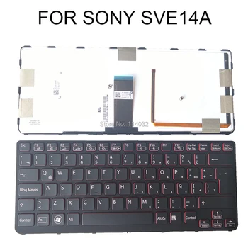 Backlight keyboard Replacement keyboards SVE14 for SONY Vaio SVE14A Sve 14a LA Latin black with frame 045 0001 216 9Z N6BLF C01
Backlight keyboard Replacement keyboards SVE14 for SONY Vaio SVE14A Sve 14a LA Latin black with frame 045 0001 216 9Z N6BLF C01