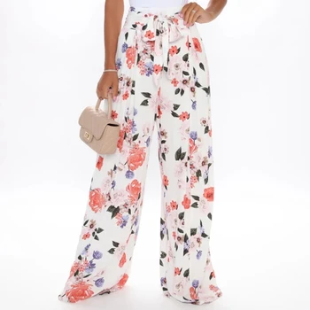 2020 Women's Summer Casual Retro Print Bohemian Wide Leg Pants High Waist Wide Legs Trousers Skirts Mopping Beach Holiday Pants
2020 Women's Summer Casual Retro Print Bohemian Wide Leg Pants High Waist Wide Legs Trousers Skirts Mopping Beach Holiday Pants
